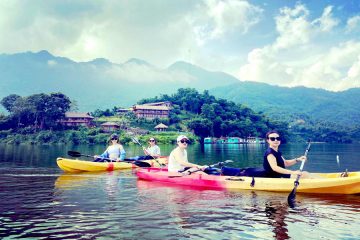 Chèo Kayak ở Mai Châu Hideaway