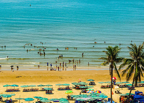 View Of Vung Tau Beach